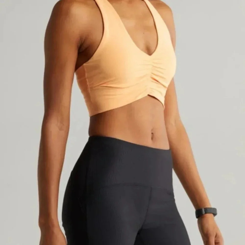 Zella Coral Beads Sports Bra Yoga + Studio Size Small NWT - Picture 8 of 9